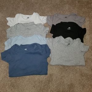 9-12 month h&m onesies